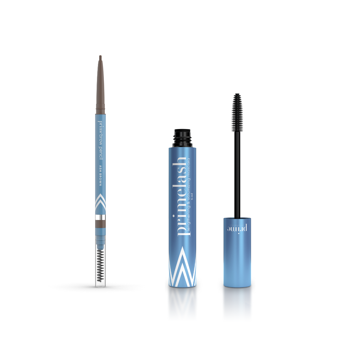 PrimeBrow Pencil + PrimeLash Mascara