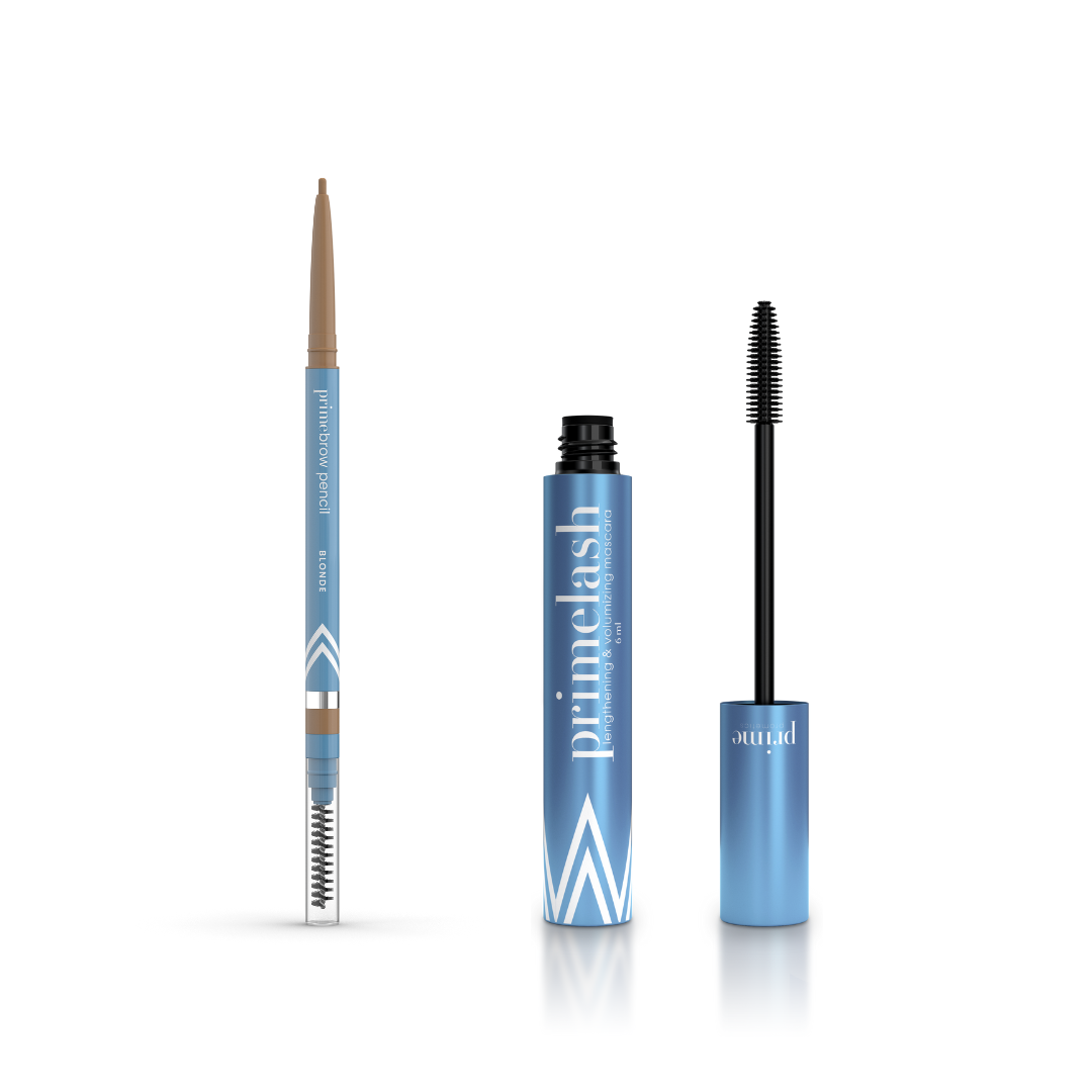 PrimeBrow Pencil + PrimeLash Mascara