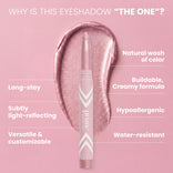 The Beauty That Gives Set by PrimePrometics™: pink eyeshadow stick with a natural, buildable creamy formula—hypoallergenic, water-resistant, and versatile—perfect as an eye brightener for a subtly radiant look.