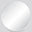 A round, flat, white tablet or pill with a smooth surface, shown on a light gray background.