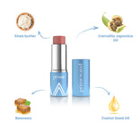 Prime Prometics PrimeWand Nude key ingredients: shea butter, Camellia Japonica oil, beeswax, and castor seed oil