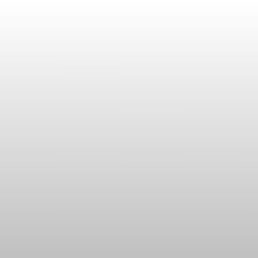 A smooth, light gray gradient background fading from white at the top to a slightly darker gray at the bottom. There are no discernible objects or patterns.