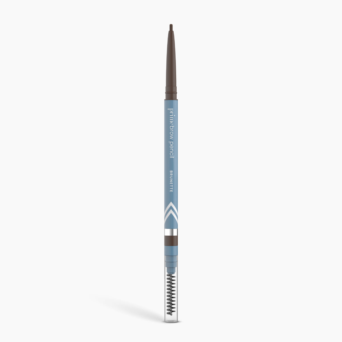 Prime Prometics PrimeBrow Pencil in Brunette with micro-fine tip and spoolie brush