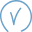 A light blue checkmark inside a circular outline on a white background.